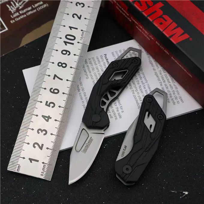 代工正品KERSHAW 卡秀1230鑰匙扣折刀。