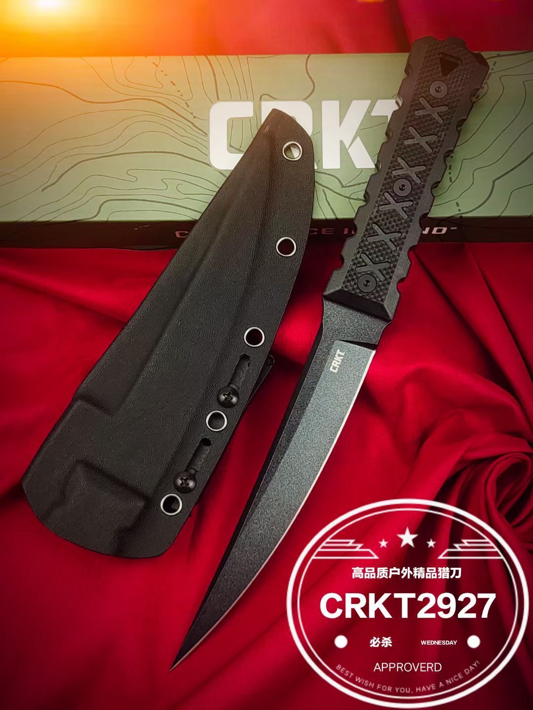 【CRKT-2927 必殺】CRKT系列精品獵刀