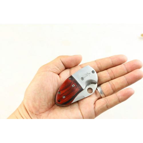 Mantis Classic Small Armor Folding Knife (Yellow Sandalwood)