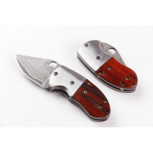 Mantis Classic Small Armor Folding Knife (Damascus)