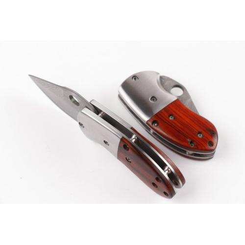 Mantis Classic Small Armor Folding Knife (Damascus)