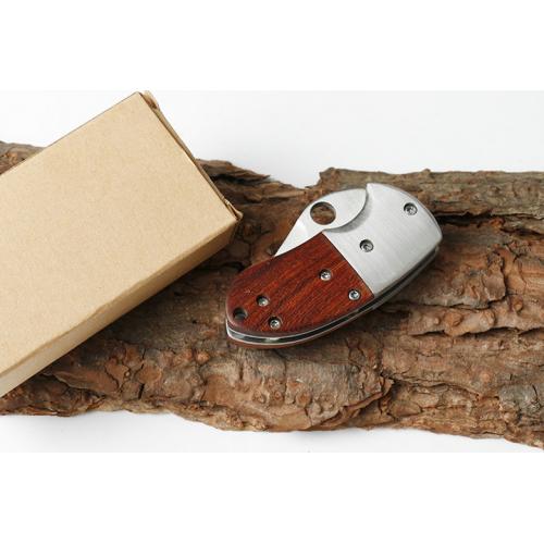 Exquisite imitation small armor folding knife (Red Tengmu)