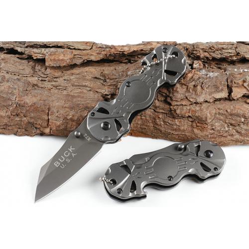 Buck X72 small folding knife (steel handle)