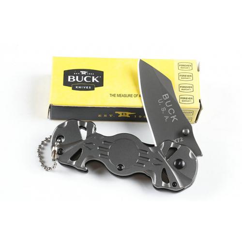 Buck X72 small folding knife (steel handle)