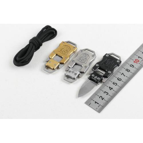 JL10 Little Diamond Pocket Keychain Knife (Three Color)