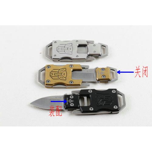 JL10 Little Diamond Pocket Keychain Knife (Three Color)