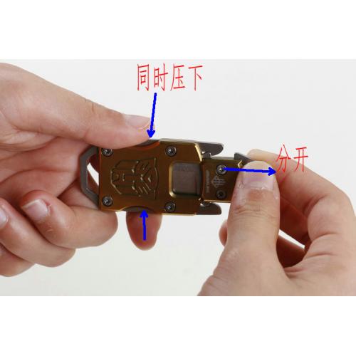 JL10 Little Diamond Pocket Keychain Knife (Three Color)