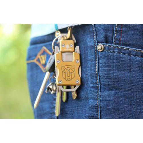 JL10 Little Diamond Pocket Keychain Knife (Three Color)