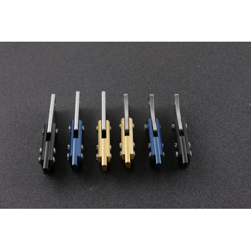 Titanium handle small kitchen knife (four-color D/T head)