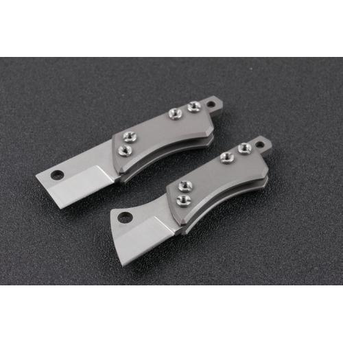 Titanium handle small kitchen knife (four-color D/T head)