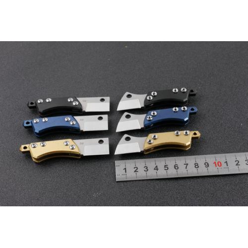 Titanium handle small kitchen knife (four-color D/T head)