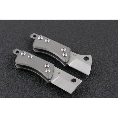 Titanium handle small kitchen knife (four-color D/T head)