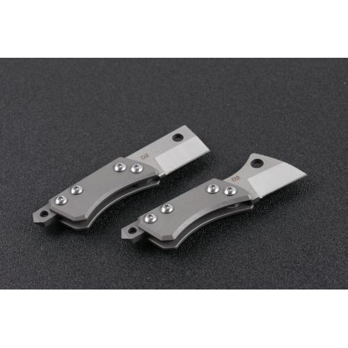 Titanium handle small kitchen knife (four-color D/T head)