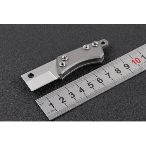 Titanium handle small kitchen knife (four-color D/T head)