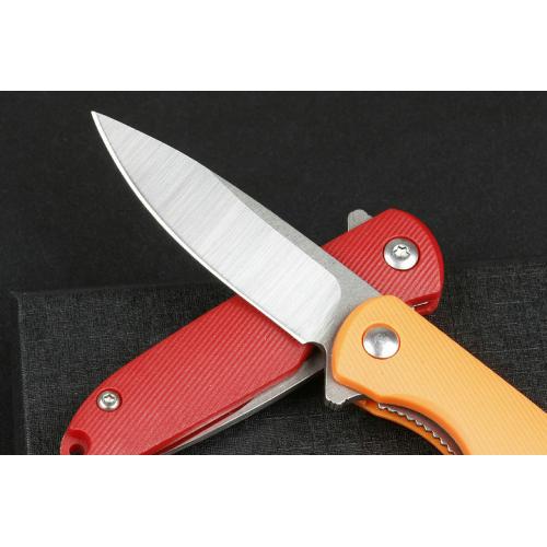 Jj066 rubber handle folding knife