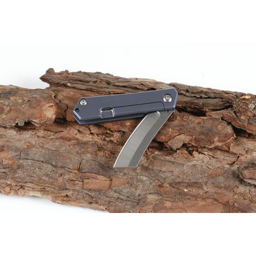 Titanium handle quick opening small brake quick opening (two types of razors)