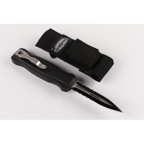 Butterfly A10 Double edged Half Toothed Straight Knife