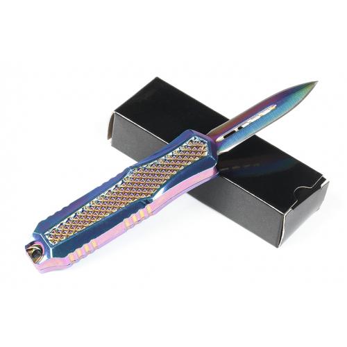 Small No.3 straight out knife (colored titanium)