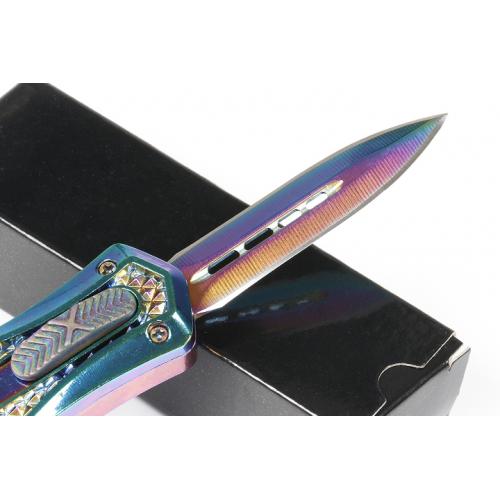 Small No.3 straight out knife (colored titanium)