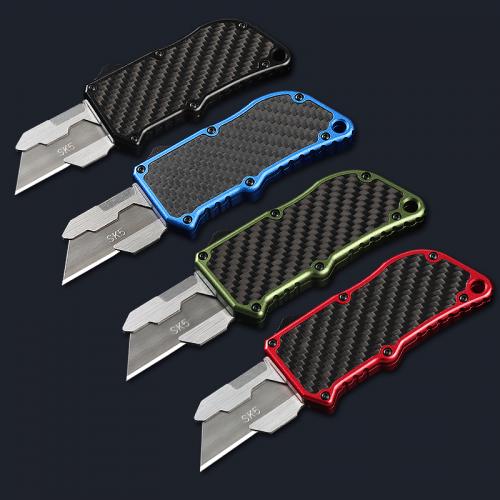 Micro technology paper cutter (four-color carbon fiber)