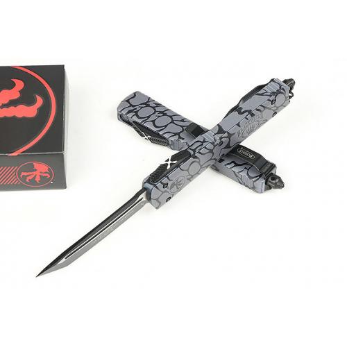 Micro technology ELMAX straight out knife 3D pattern (four models)
