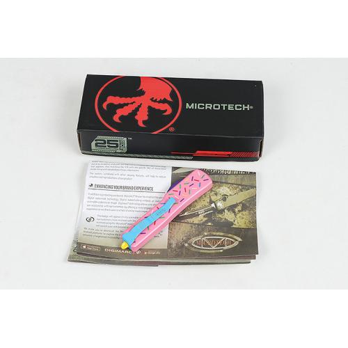 Micro Tech Doughnut UT Straight Knife (Two Small Sizes)