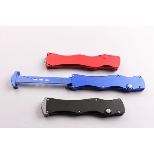 Micro Tech Three Color Straight Out Knife (available in red)
