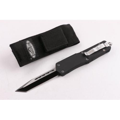 Micro technology A07 injured toothed dragon Single edged black and white blade (T-head)