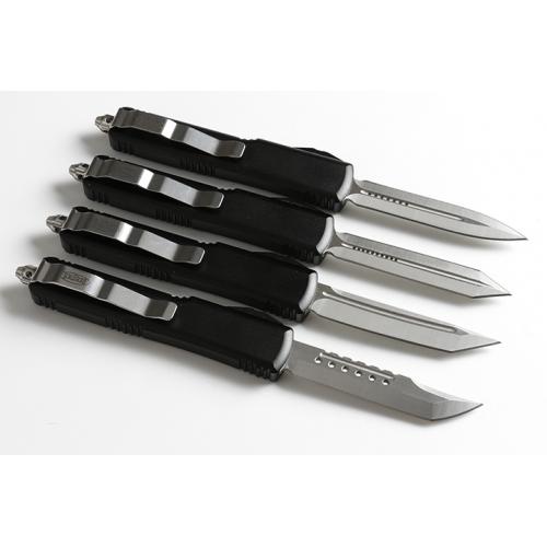 Micro technology UT large straight out knife (4 styles with rounded handles)