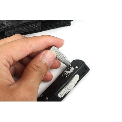 Micro Tech UT Large Straight Out Knife (Two Styles with Square Corner Handle)