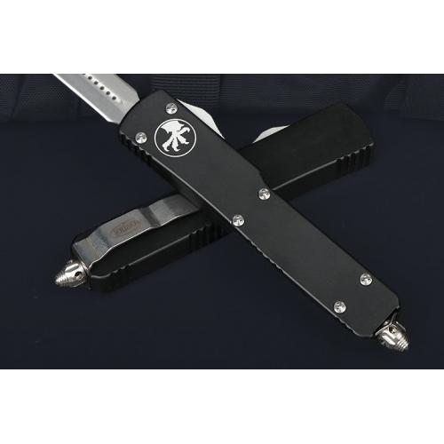 Micro Tech UT Large Straight Out Knife (Two Styles with Square Corner Handle)