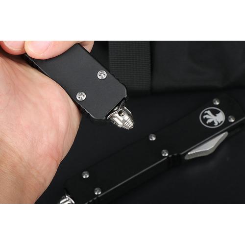 Micro Tech UT Large Straight Out Knife (Two Styles with Square Corner Handle)