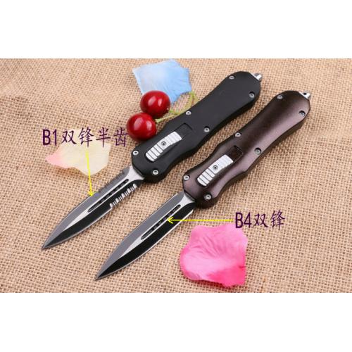 Micro technology straight out spring knife (B1.B4 two models)