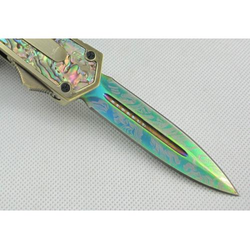 Micro technology scarab Baobeijin has a double-edged sword and a straight edge