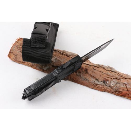 Micro technology Scarab Full Blade Single Blade Half Toothed (Black)
