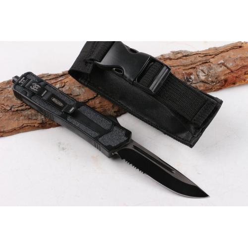 Micro technology Scarab Full Blade Single Blade Half Toothed (Black)