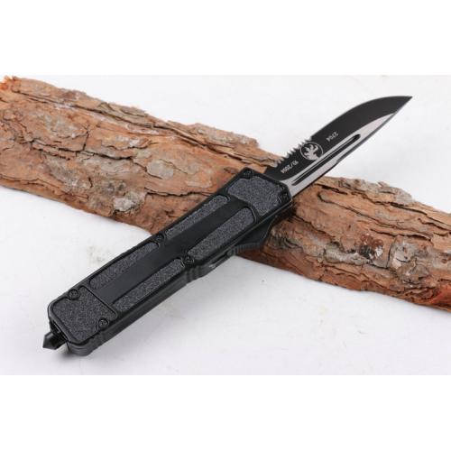 Micro technology Scarab Full Blade Single Blade Half Toothed (Black)