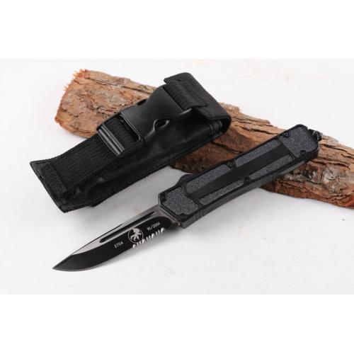 Micro technology Scarab Full Blade Single Blade Half Toothed (Black)