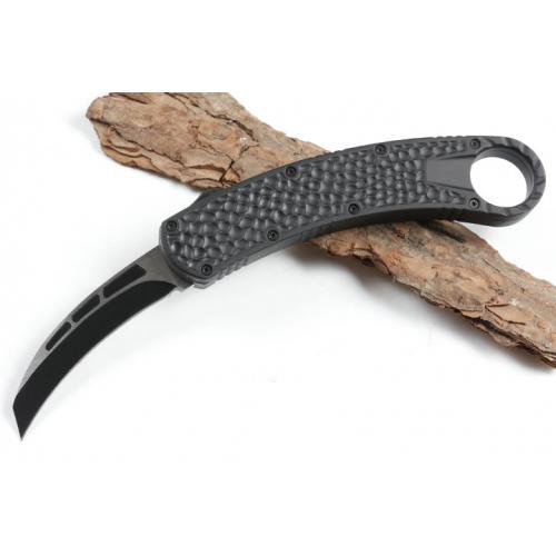 Micro Holding Spirit Bird Claw Jumping Knife (Concave and Convex Patterns)