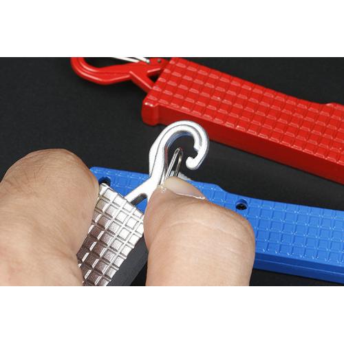 Keychain small straight knife (four-color)