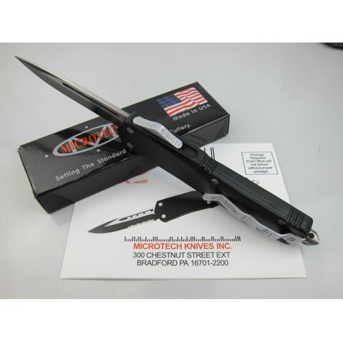 Micro technology A07 injured toothed dragon Single edged black and white blade (D-head)