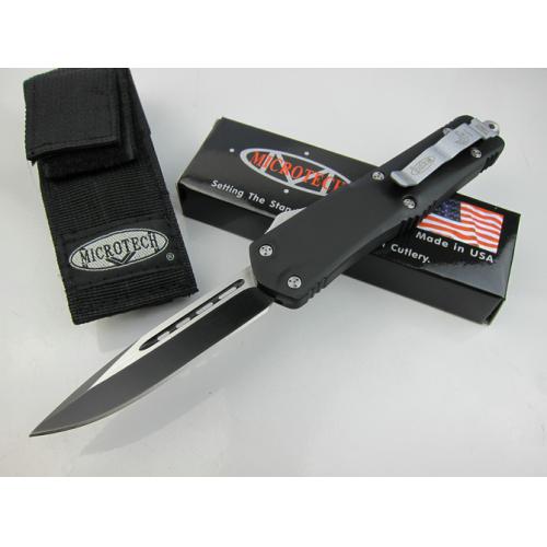 Micro technology A07 injured toothed dragon Single edged black and white blade (D-head)