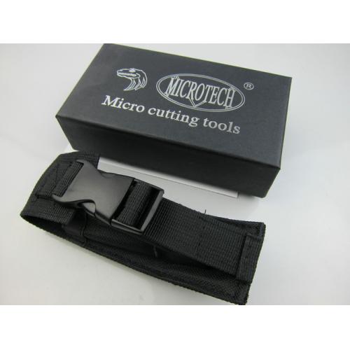 Micro technology A07 injured toothed dragon Single edged black and white blade (D-head)