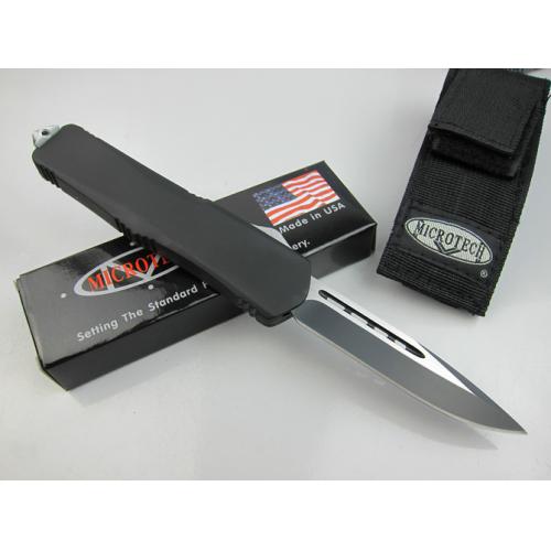 Micro technology A07 injured toothed dragon Single edged black and white blade (D-head)