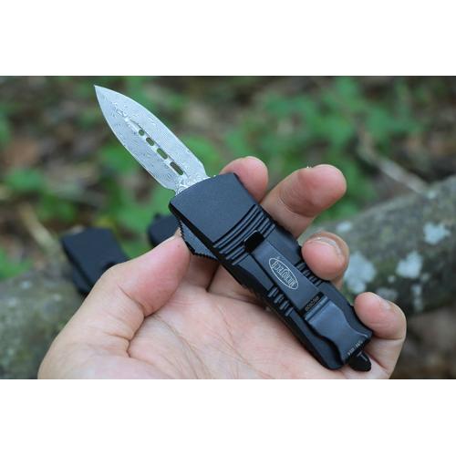 Micro Technology A28 Straight Out Knife (Damascus)