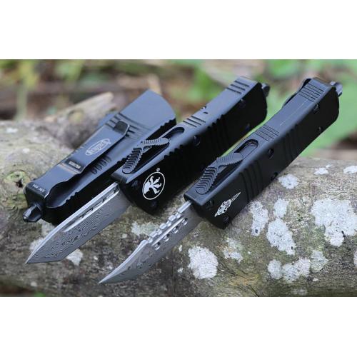 Micro Technology A28 Straight Out Knife (Damascus)