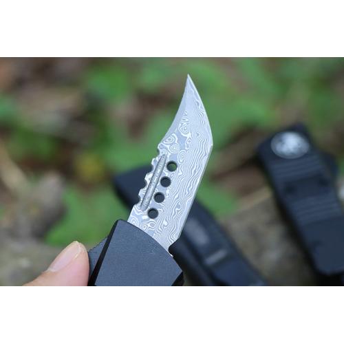 Micro Technology A28 Straight Out Knife (Damascus)