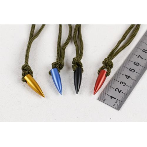 Wolf Warrior 2 Aluminum Alloy Necklace Bullets (Four Colors)