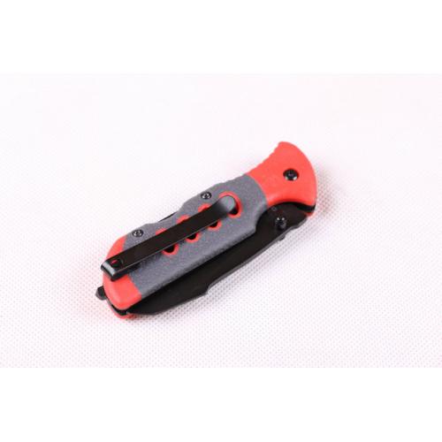 UTS four eye folding knife (red T-head)