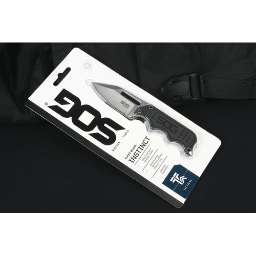 Cold steel small straight knife (suction card installation)